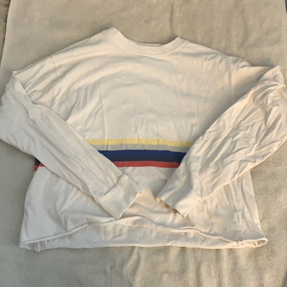 brandy melville long sleeve crop